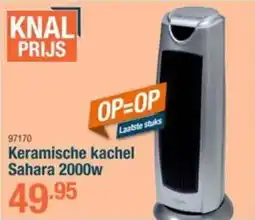 Cevo Keramische kachel Sahara aanbieding