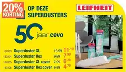 Cevo Leifheit Op Deze Superdusters aanbieding