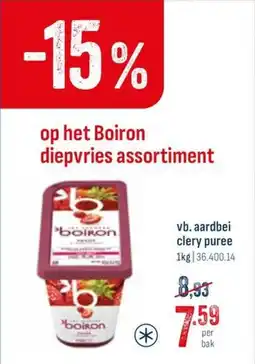 Horeca totaal op het Boiron Diepvries Assortiment aanbieding