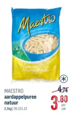 Horeca totaal Maestro Aardappelpuree Natuur aanbieding