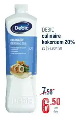 Horeca totaal Debic culinaire koksroom 20% aanbieding