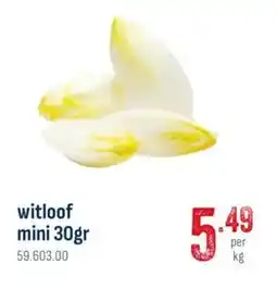 Horeca totaal Witloof Mini aanbieding