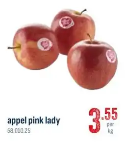 Horeca totaal Appel Pink Lady aanbieding