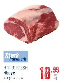 Horeca totaal Htpro Fresh Ribeye aanbieding