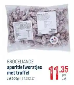 Horeca totaal Broceliande Aperitiefworstjes met Truffel aanbieding