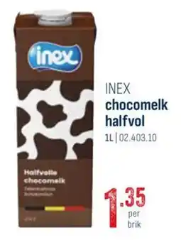 Horeca totaal Inex Chocomelk Halfvol aanbieding
