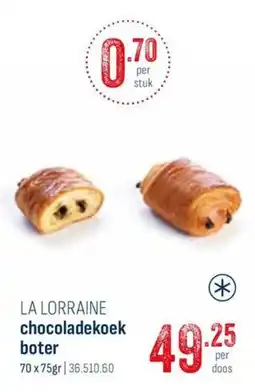Horeca totaal La Lorraine Chocoladekoek Boter aanbieding