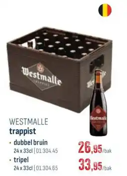 Horeca totaal Westmalle Trappist aanbieding