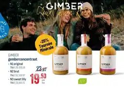 Horeca totaal Gimber gemberconcentraat aanbieding