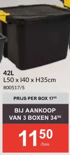 HandyHome Opbergboxen Heavy Duty Met Deksel aanbieding