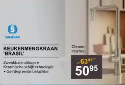 HandyHome Sanimar Keukenmengkraan Brasil aanbieding