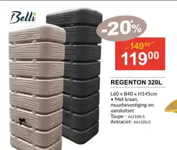HandyHome Belli Regenton aanbieding