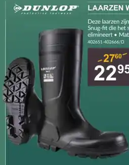 HandyHome Dunlop Laarzen Work It S5 PVC aanbieding