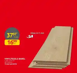 Brico Vinyltegels barel aanbieding