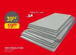 Brico Vinyltegels fuse aanbieding