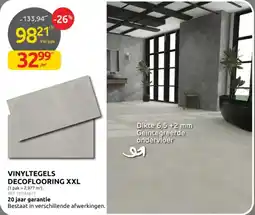 Brico Vinyltegels decoflooring XXL aanbieding