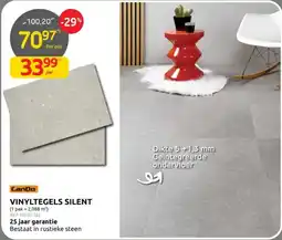 Brico Vinyltegels silent aanbieding