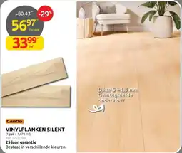 Brico Cando vinylplanken silent aanbieding