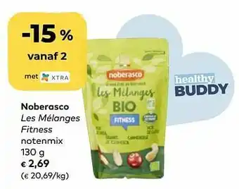 Bio Planet Noberasco les mélanges fitness notenmix aanbieding