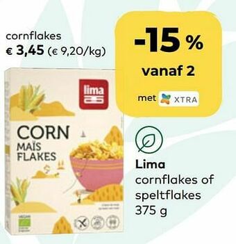 Bio Planet Lima cornflakes aanbieding