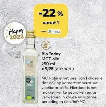 Bio Planet Bio today mct-olie aanbieding