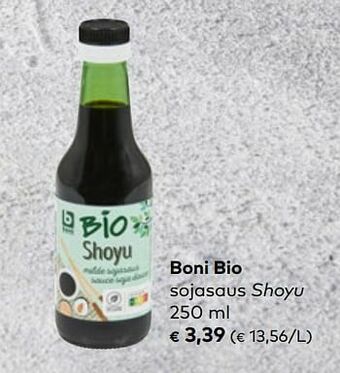 Bio Planet Boni bio sojasaus shoyu aanbieding