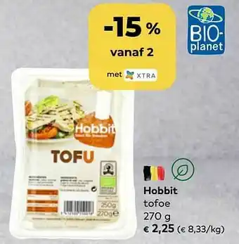 Bio Planet Hobbit tofoe aanbieding