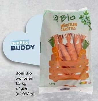 Bio Planet Boni bio wortelen aanbieding