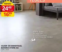 Brico Vloer- en wandtegel bavaria stone ice aanbieding
