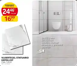Brico Vloertegel statuario gepolijst aanbieding