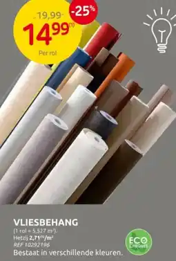 Brico Vliesbehang aanbieding