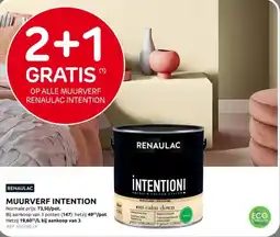 Brico Renaulac muurverf intention aanbieding