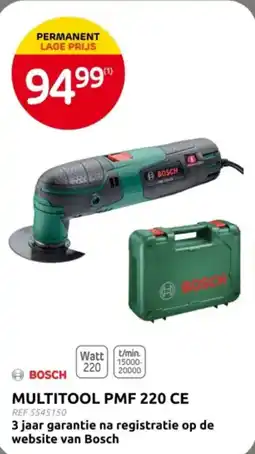 Brico Bosch multitool PMF 220 CE aanbieding
