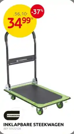 Brico Standers inklapbare steekwagen aanbieding