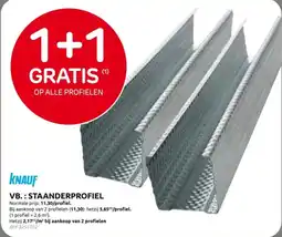 Brico KnaufGRATIS ( staanderprofiel aanbieding