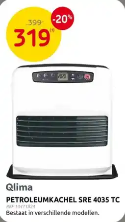 Brico Qlima petroleumkachel SRE 4035 TC aanbieding