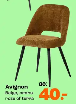 Kwantum Avignon eetkamerstoelen aanbieding