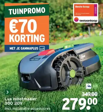 Lux robotmaaier 300 20V