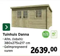 GAMMA Tuinhuis Danna aanbieding