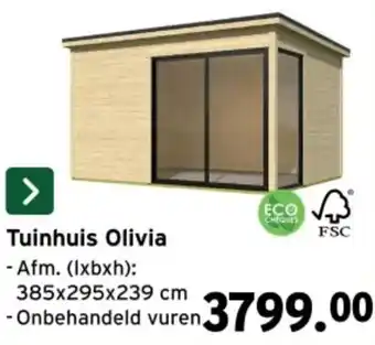Tuinhuis Olivia