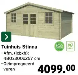 GAMMA Tuinhuis Stinna aanbieding