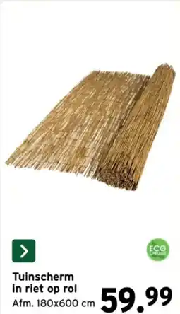 GAMMA Tuinscherm in riet op rol aanbieding