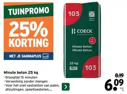 GAMMA Minute Beton aanbieding