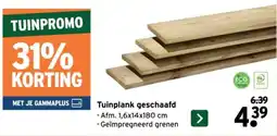 GAMMA Tuinplank geschaafd aanbieding
