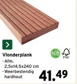 GAMMA Vlonderplank aanbieding