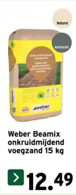 GAMMA Weber Beamix onkruidmijdend voegzand aanbieding