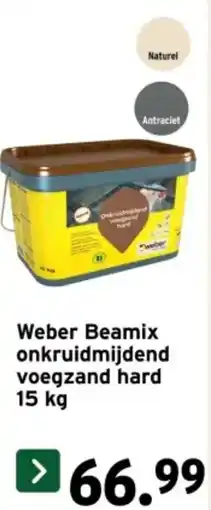 GAMMA Weber Beamix onkruidmijdend voegzand hard aanbieding
