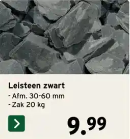 GAMMA Leisteen zwart aanbieding