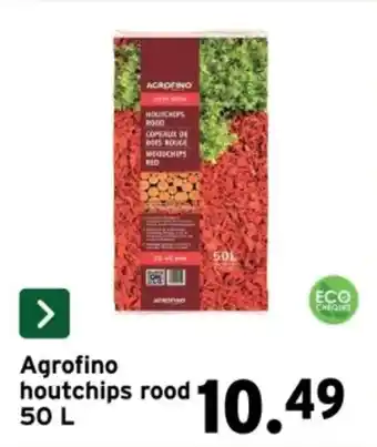 Agrofino houtchips rood
