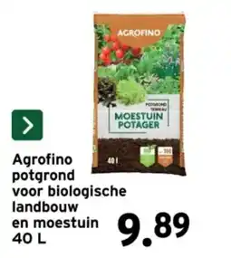 GAMMA Agrofino potgrond voor biologische landbouw en moestuin aanbieding